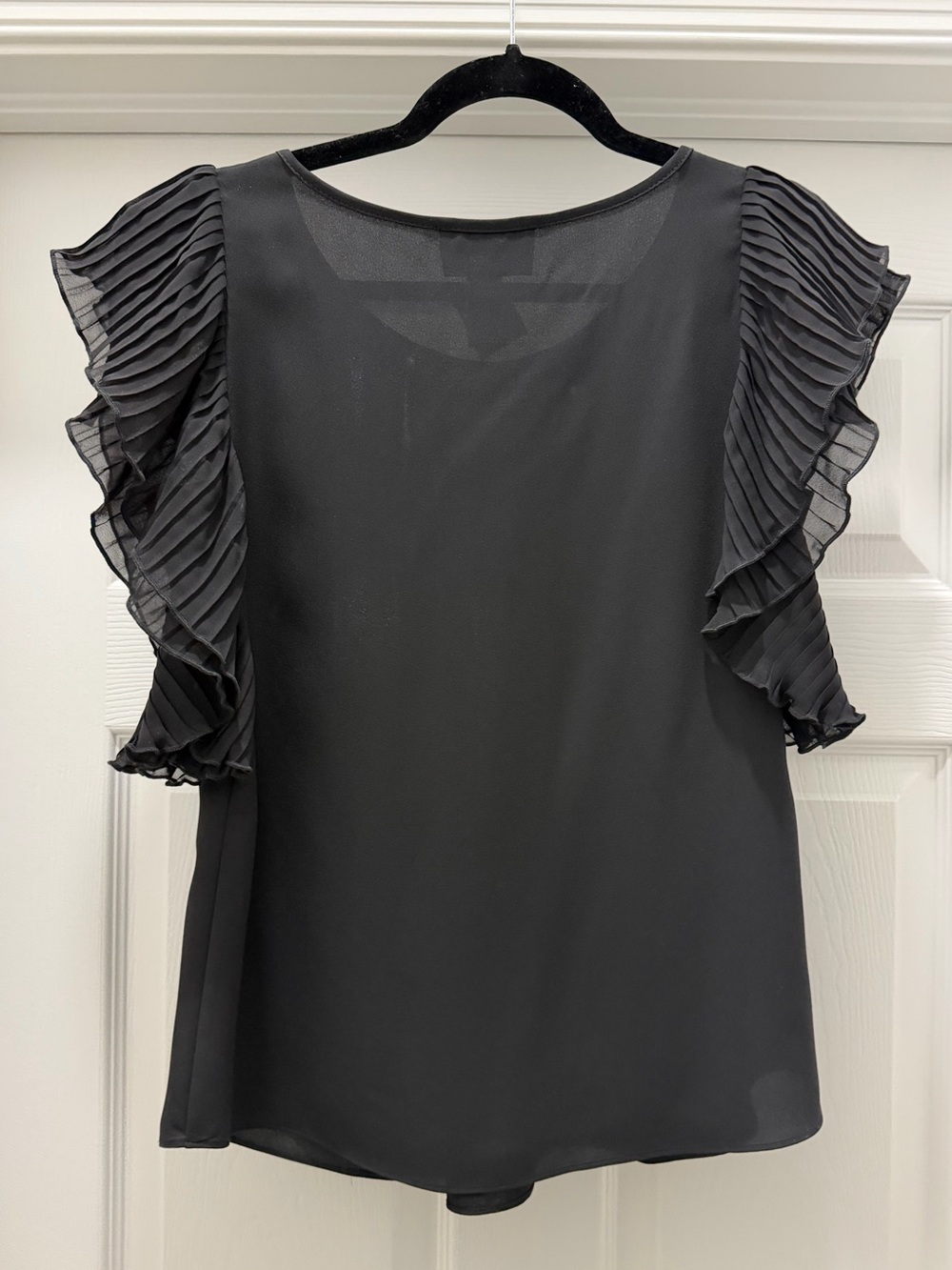 Joseph Ribkoff Ruffle Sleeve Top - Picture 2 of 5